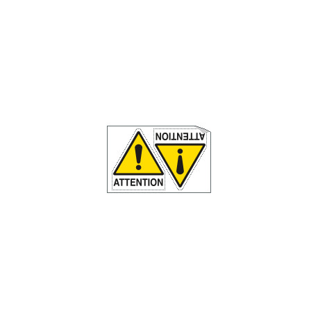 Sheet n. 2 label ATTENTION EN ISO 7010