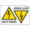 Sheet n. 2 label HAUTE TENSION EN ISO 7010 W012