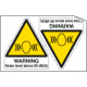 Sheet n. 2 label WARNING NOISE. . .