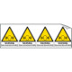 Sheet n. 4 label WARNING NOISE. . .