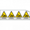 Sheet n. 4 label WARNING MOVING. . .