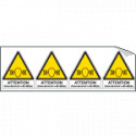 Sheet n. 4 label ATTENTION ZONE. . .