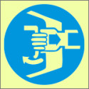 Cartello fotoluminescente Portello di sicurezza