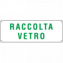 Cartello raccolta VETRO