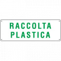 Cartello raccolta PLASTICA