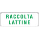Cartello raccolta LATTINE