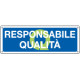 Cartello informazione Responsabile qualita'