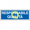 Cartello informazione Responsabile qualita'
