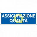 Cartello informazione Assicurazione qualita'
