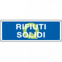 Cartello informazione Rifiuti solidi