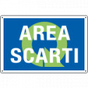 Cartello qualità AREA Scarti