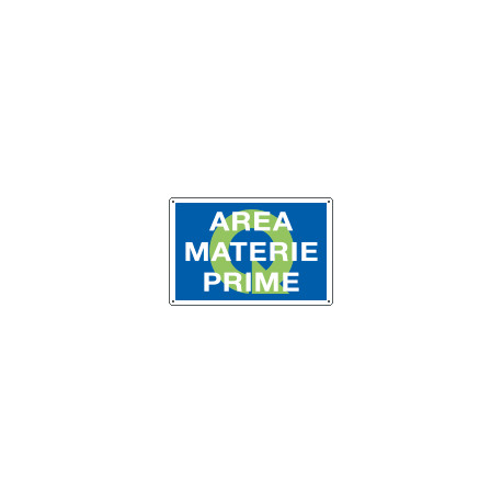 Cartello qualità AREA MATERIE PRIME