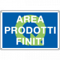 Cartello qualità AREA PRODOTTI FINITI