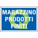Cartello QUALITA MAGAZZINO PRODOTTI FINITI