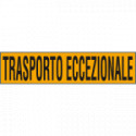 Targa rifrangente TRASPORTO ECCEZIONALE