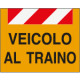 Pannello alluminio VEICOLO TRAINO rifrangente cl. 2