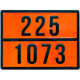 Kit pannello a numeri fissi 225/1073 con accessori