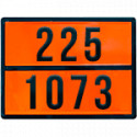 Kit pannello a numeri fissi 225/1073 con accessori