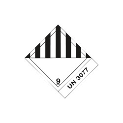 Etichetta 100x120 MISCELLANEOUS DANGEROUS UN3077
