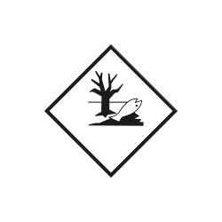 Etichetta PERICOLO AMBIENTE 300x300
