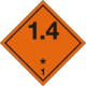 Etichetta adesiva EXPLOSIVE 1. 4 (1)