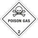 Etichetta adesiva POISON GAS (2)