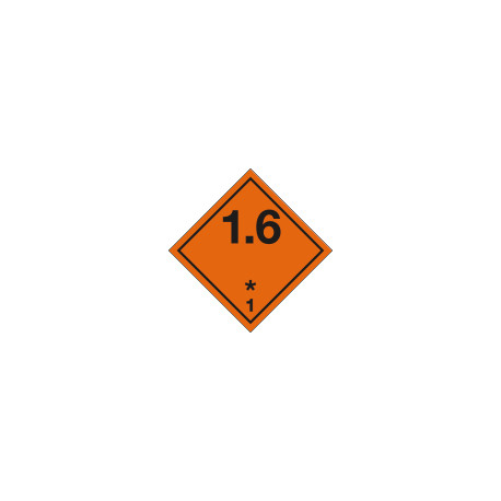 Etichetta adesiva EXPLOSIVE 1. 6 N (1)