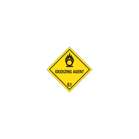 Etichetta adesiva 250 per250 O perIDIZING AGENT (5. 1)
