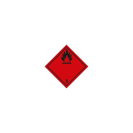 Etichetta adesiva FLAMMABLE solo simbolo (3)