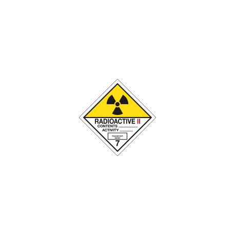 Etichetta adesiva RADIOACTIVE II (7)