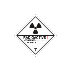 Etichetta adesiva RADIOACTIVE I (7)