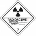 Etichetta adesiva RADIOACTIVE I (7)