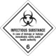 Etichetta adesiva INFECTIOUS SUBSTANCE (6)