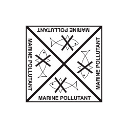 Foglio n. 4 etichette marine pollutant