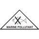 Etichetta adesiva marine pollutant nero