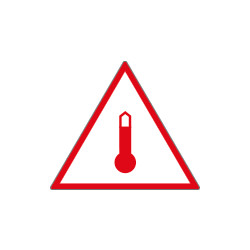 Etichetta autoadesiva per trasporto mater. a caldo