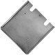 Supporto porta cartelli o etichette acciaio inox con gancio