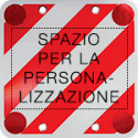 Pannello carichi sporgenti con personalizzazione a richiesta no omolog