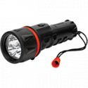 Torcia a Led interamente in gomma escluso batterie