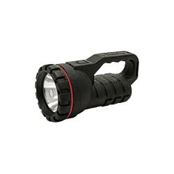 Faro torcia LED 0,5W in caucciu'