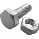 Conf. 100 bulloni TE 8x25 con dado 8x6
