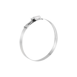 Fascetta per fissaggio cestini ai pali con diametro 48mm e h 12mm