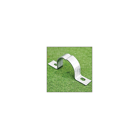 Collare semplici ferro zincato con scanalatura per pali diametro 48