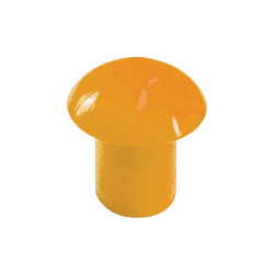 Confezione da 50 funghi per tondo armature in plastica x pali mm. 8-16