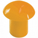 Confezione da 50 funghi per tondo armature in plastica x pali mm. 8-16