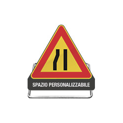 Cavalletto richiudibile con disco da 60 CL 2 "fig. 385 C. d. S. "