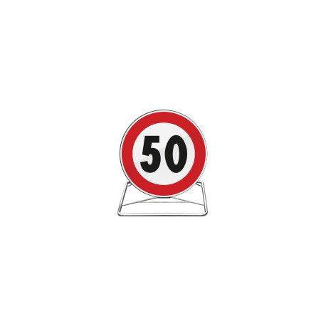 Cavalletto richiudibile con disco da 60 CL 1 "limite mass. veloc. 50km"