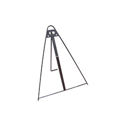 Portasegnale per dischi D. 40/60 cm, triangoli lato 60/90 cm, tab. 60x60