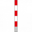 Delineatore di accesso strisce rifr. B/R