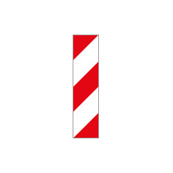 Pannello delimitatore NF 394 BIANCO ROSSO